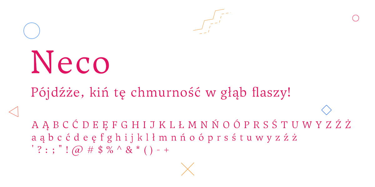 30 darmowych fontów z polskimi znakami