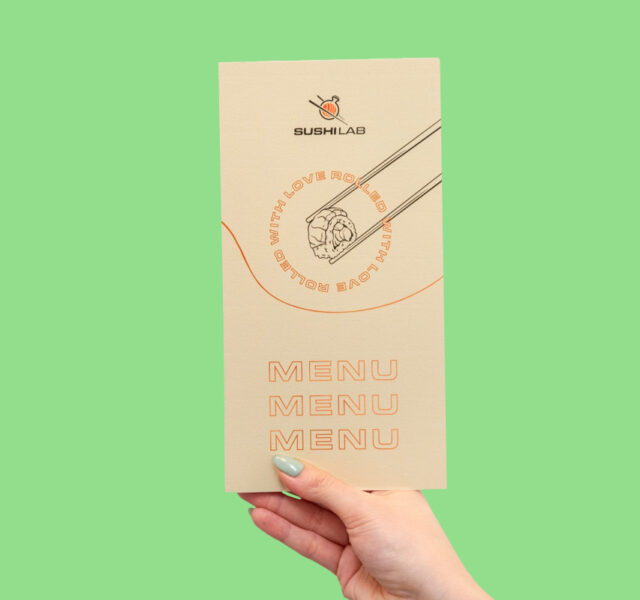 Projektowanie graficzne - Sushi Lab - Fajne studio kreatywne