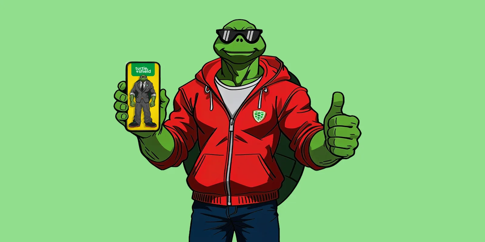 Turtle Shield - okładka | Fajne studio kreatywne